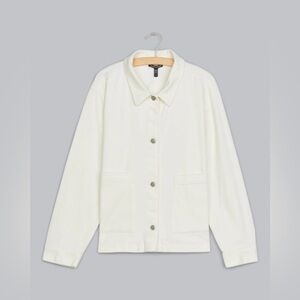 Eileen Fisher corduroy jacket/Organic Cotton Stretch Corduroy Jacket Easy Fit